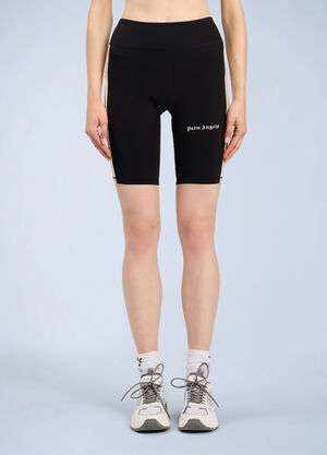 Palm Angels Classic Logo Track Biker Shorts Black pma0264250