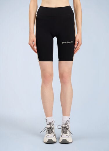 Palm Angels Classic Logo Track Biker Shorts Black pma0264250