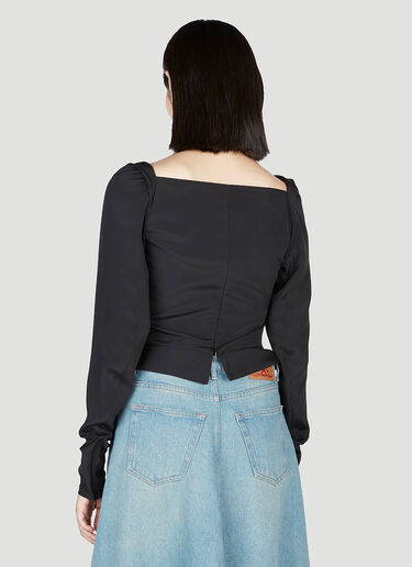 Sunday Long Sleeve Top Vivienne Westwood Sunday Long Sleeve Top Black vvw0253012