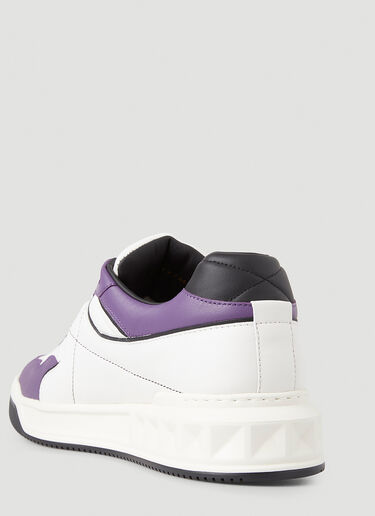 Valentino Garavani One Stud Sneakers Purple val0147021