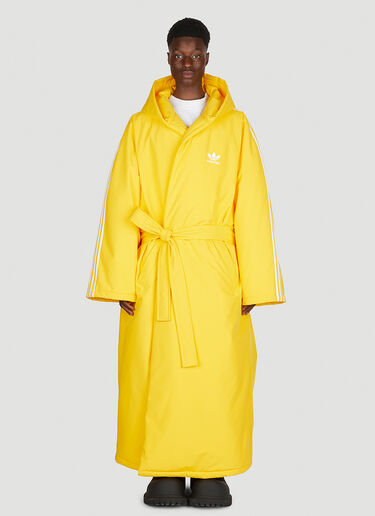 Balenciaga x adidas Padded Bathrobe Style Coat Yellow axb0151004