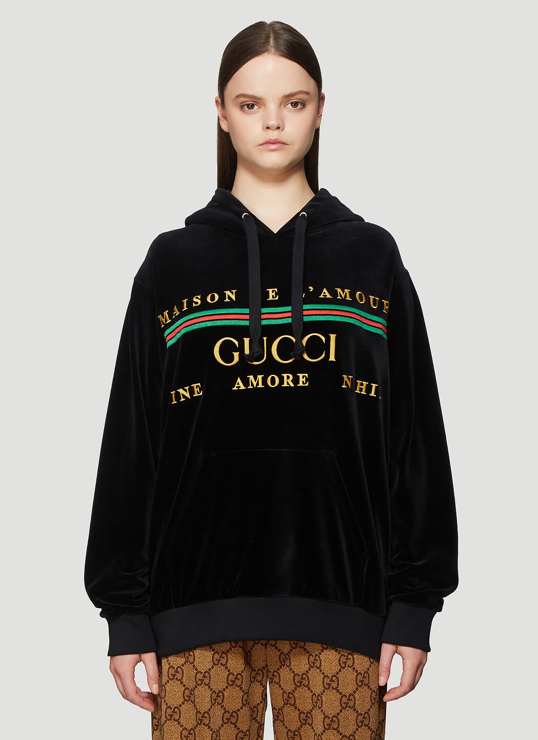 Gucci online oversized sweatshirt