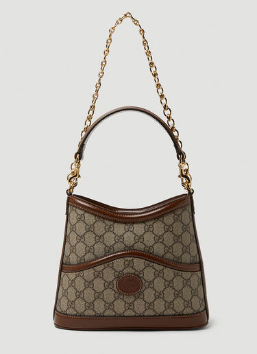Gucci GG Retro Hobo Shoulder Bag Brown guc0250167