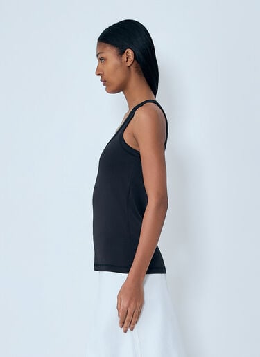 Lemaire Rib Tank Top Black lem0264012