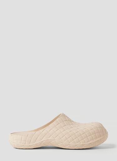 Bottega Veneta Beebee Clog Slippers Cream bov0152012