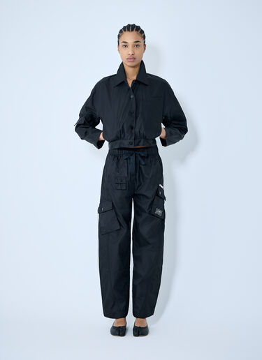 GANNI Duchesse 工装裤  黑色 gan0259005