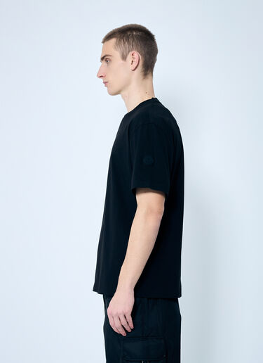 Moncler Double Neck T-Shirt Black mon0159025
