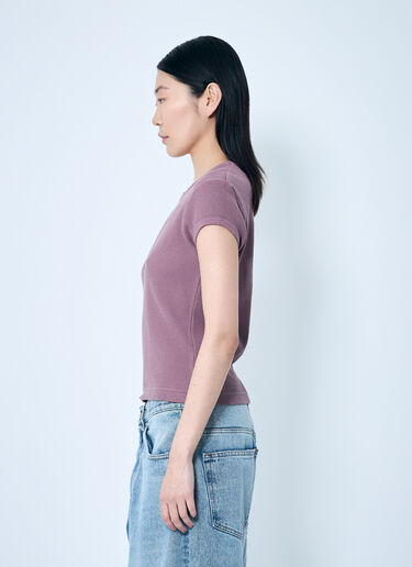 Acne Studios Thermal T-Shirt Purple acn0259008