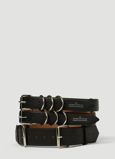 Rokh Triple Corset Belt Black rok0247019