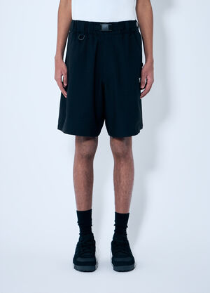 Homme Plissé Issey Miyake Uni 3S Shorts Black hmp0158004