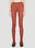 Balenciaga Ribbed Knitwear Leggings Black bal0252035