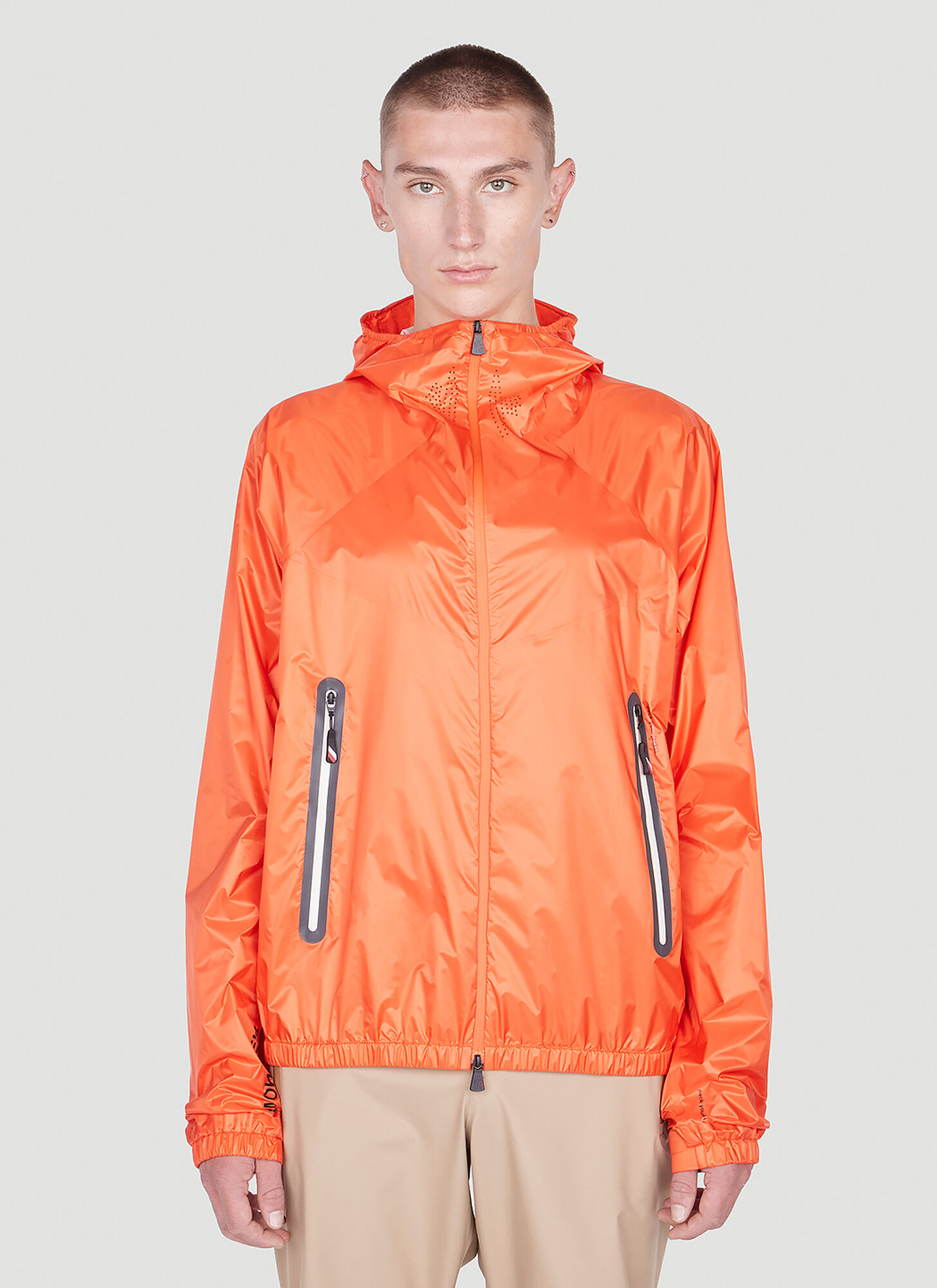 Shop Moncler Leiten Jacket In Orange