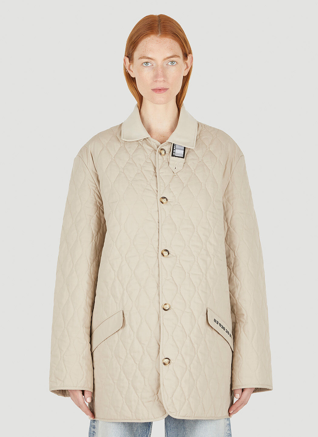 Burberry westbridge deals diamond quilted jacket