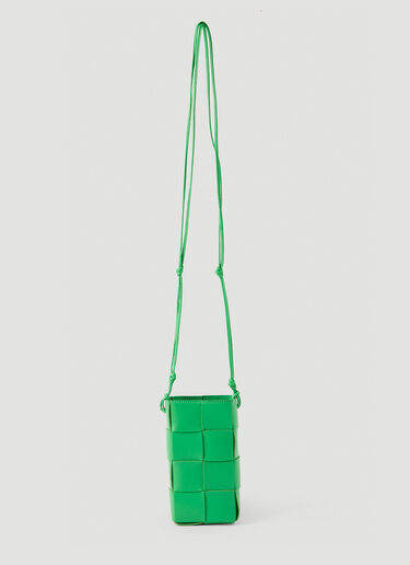 Bottega Veneta Interccio Phone Pouch Green bov0251055