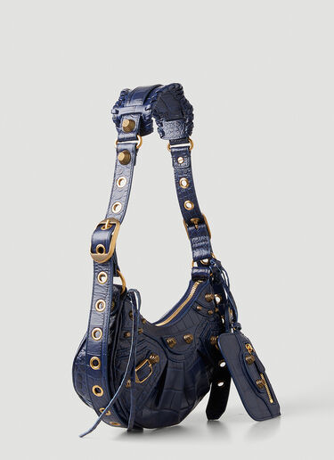 Balenciaga Le Cagole XS Shoulder Bag Blue bal0247055