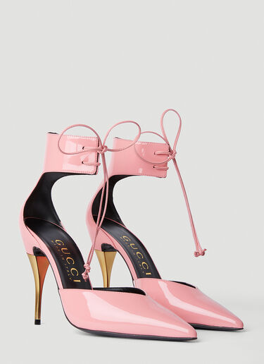 Gucci Patent High Heel Pumps Pink guc0251082