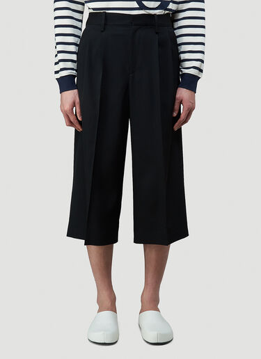 JW Anderson Cropped Straight-Leg Pants Black jwa0144011