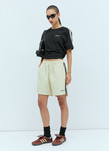 ロゴアップリケTシャツ adidas by Wales Bonner ロゴアップリケTシャツ ブラック awb0354007