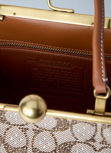 Kisslock Frame Handbag Coach Kisslock Frame Handbag Brown coa0263016