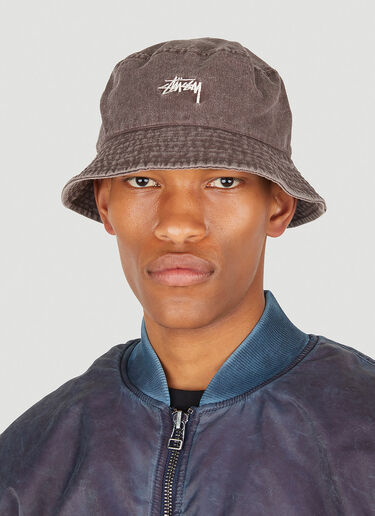 Stüssy Low Pro Washed 渔夫帽 棕 sts0347030