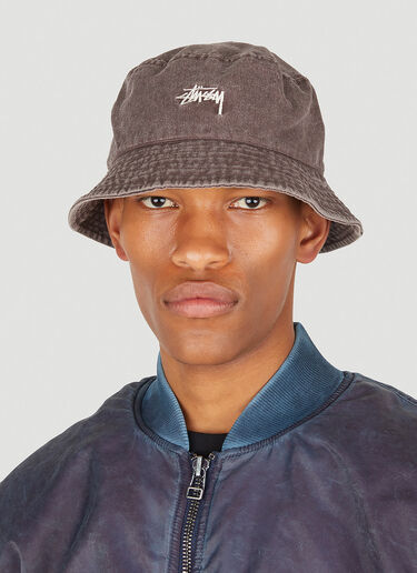 Stüssy Low Pro Washed Bucket Hat Brown sts0347030