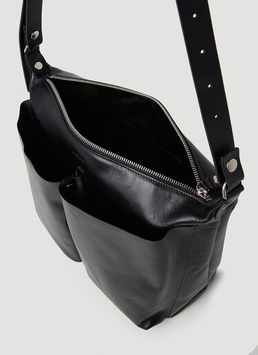 파일럿 숄더백 Jil Sander 파일럿 숄더백 블랙 jil0151027