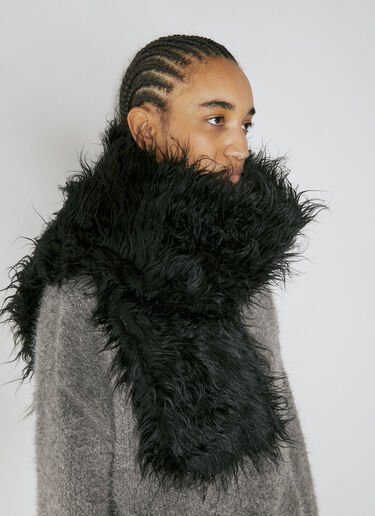 Our Legacy Floss Scarf Black our0254004