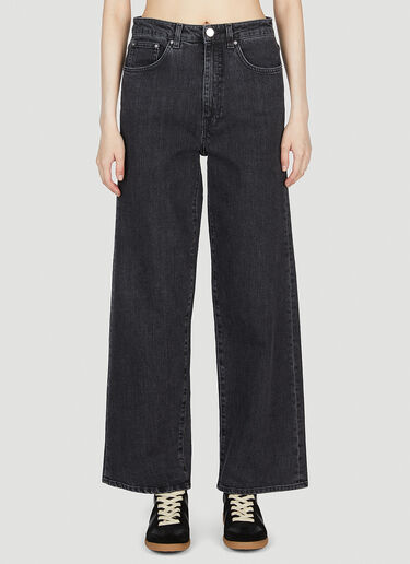 TOTEME Flare Jeans Grey tot0253005