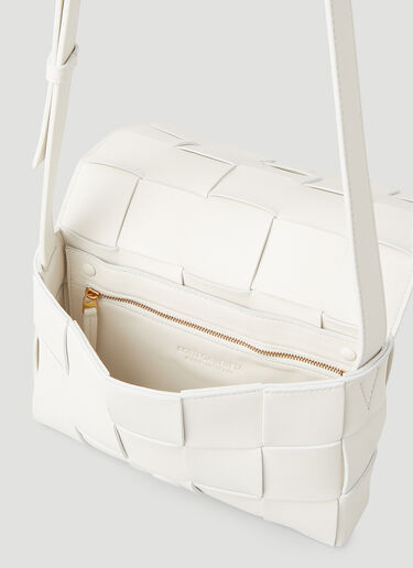 Cassette Shoulder Bag Bottega Veneta Cassette Shoulder Bag White bov0246004