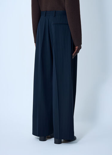 Acne Studios Pinstripe Tailored Pants Navy acn0162016