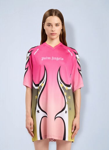 Palm Angels Racing T-Shirt Dress Multicolour pma0264238
