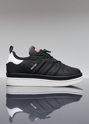 Moncler x adidas Originals キャンパス ロートップスニーカー ブラック mad0154006