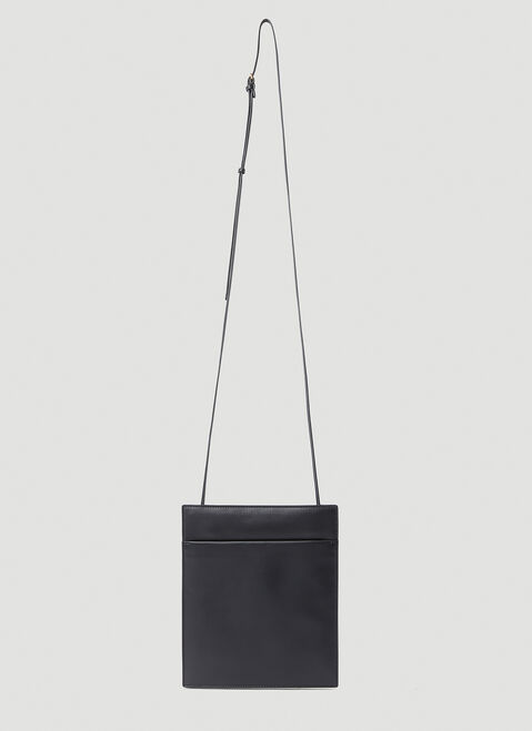 The Row Pocket Crossbody Bag Black row0154016