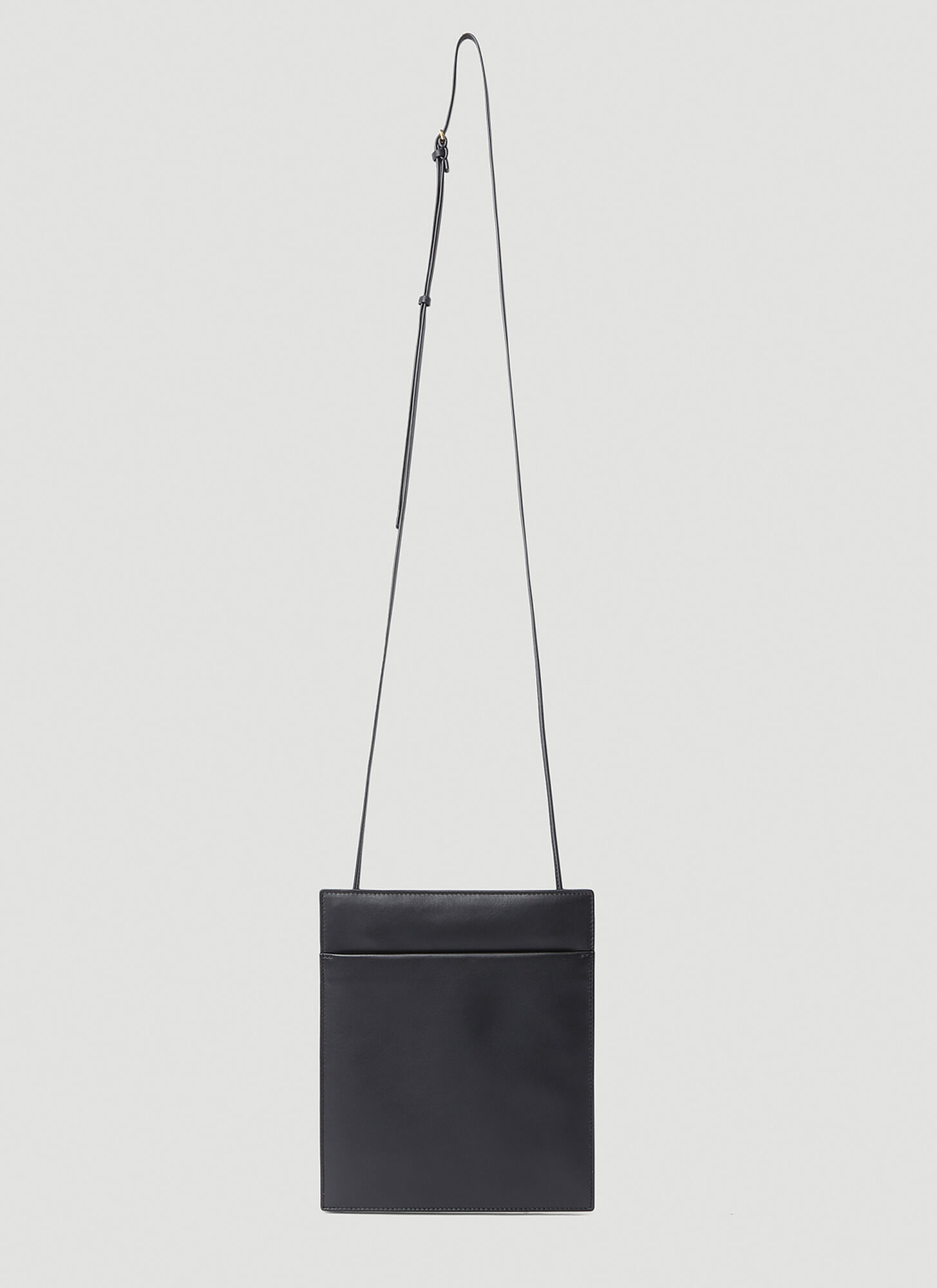 The Row Pocket Crossbody Bag Male Black