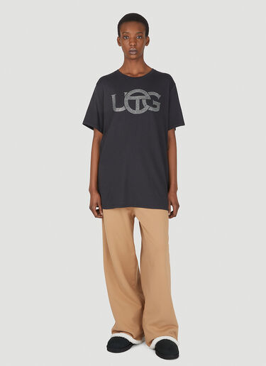 Ugg x Telfar Crystal Logo T-Shirt Black ugt0344009
