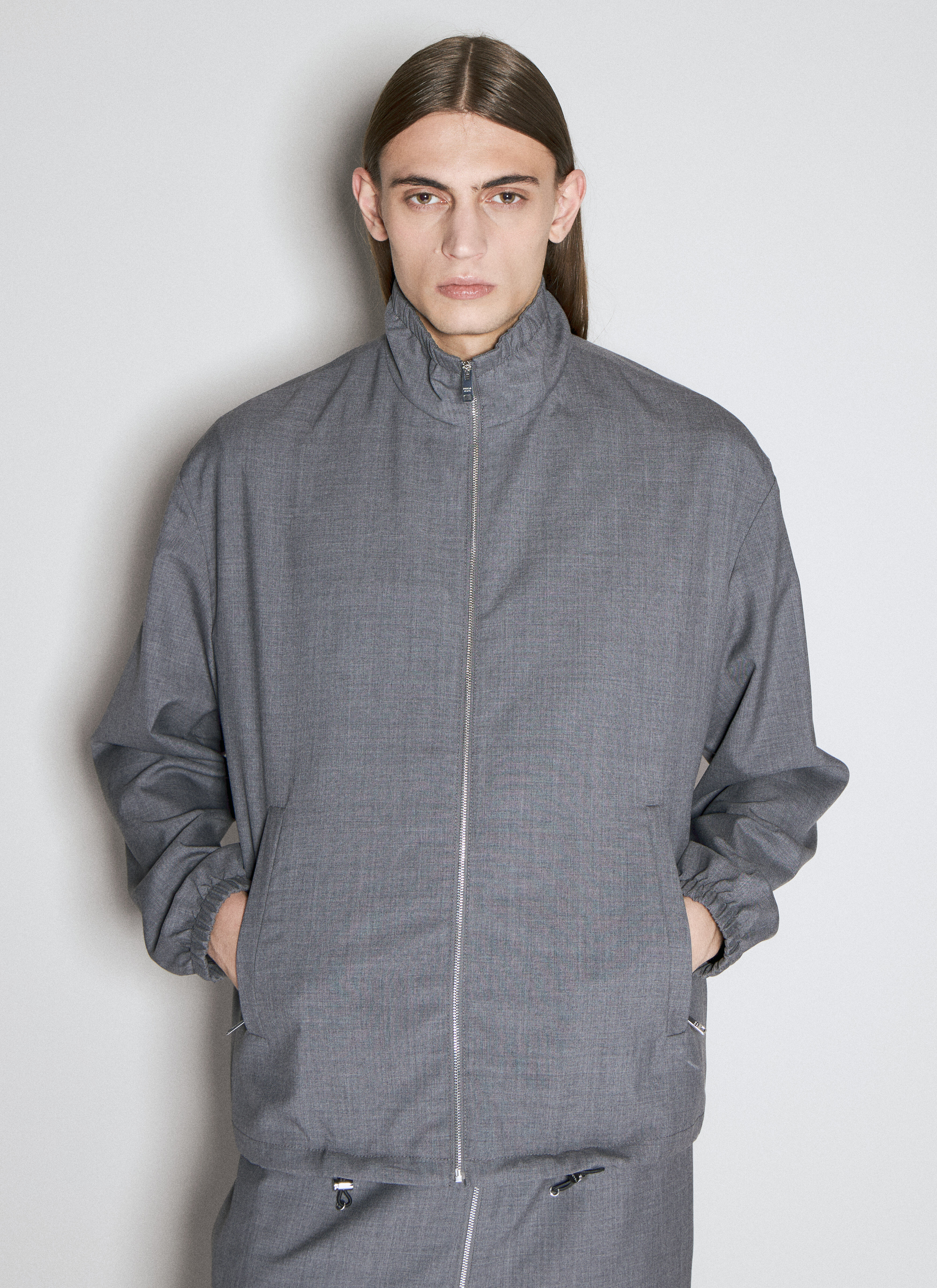 Prada wool jacket shop