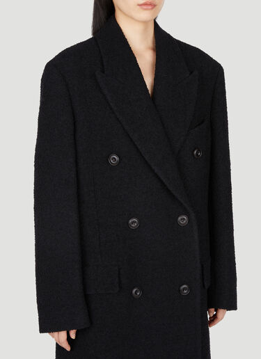 Acne Studios Boucle Coat Black acn0254016
