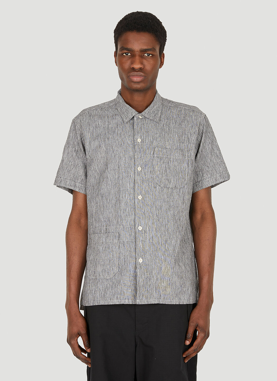 Engineered garments shop short sleeve shirt