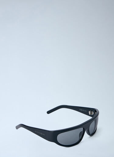 Retrosuperfuture x MM6 Rectangular Frame Sunglasses Black rmm0364001