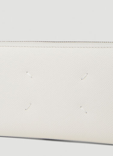 Maison Margiela Continental Wallet White mla0151044