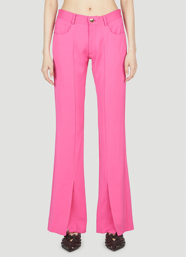 LN-CC® - Marco Rambaldi: Split Cuff Pants - Pink Marco Rambaldi Split Cuff Pants Pink mra0252011