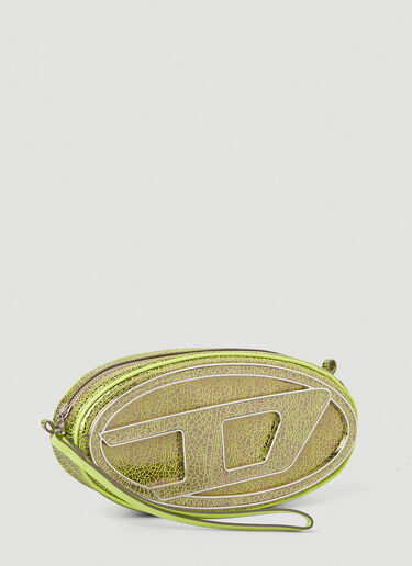 Diesel 1DR-Pouch Clutch Bag Green dsl0251037