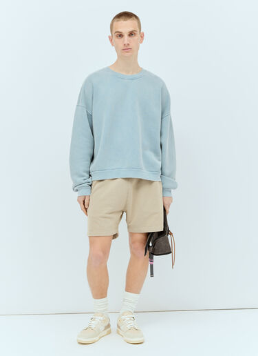 Cotton Fleece Shorts Acne Studios Cotton Fleece Shorts Beige acn0155024