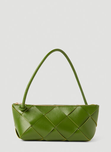 Baguette Pouch Shoulder Bag Bottega Veneta Baguette Pouch Shoulder Bag Green bov0251054