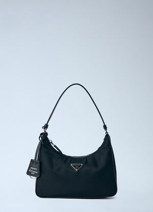 Prada Re-Nylon and Saffiano Re-Edition 2005 Mini Bag Black pra0263021