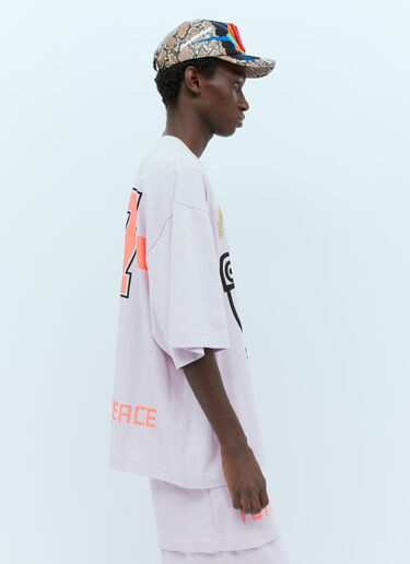 Target Oversized T-Shirt Walter Van Beirendonck Target Oversized T-Shirt Lilac wlt0154010
