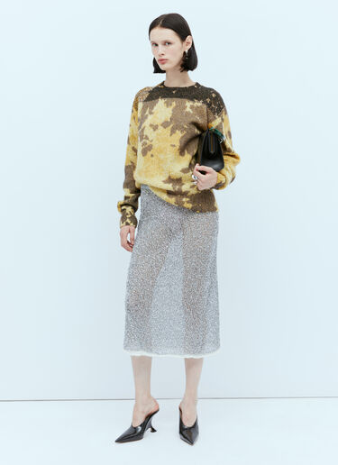 Crisp レザーハンドバッグ Dries Van Noten Crisp レザーハンドバッグ ブラック dvn0254047