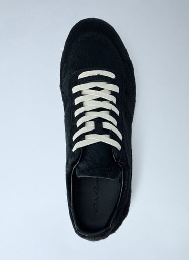 LN-CC® - Rick Owens: Minimal Sneakers - Black Rick Owens Minimal Sneakers Black ric0165022