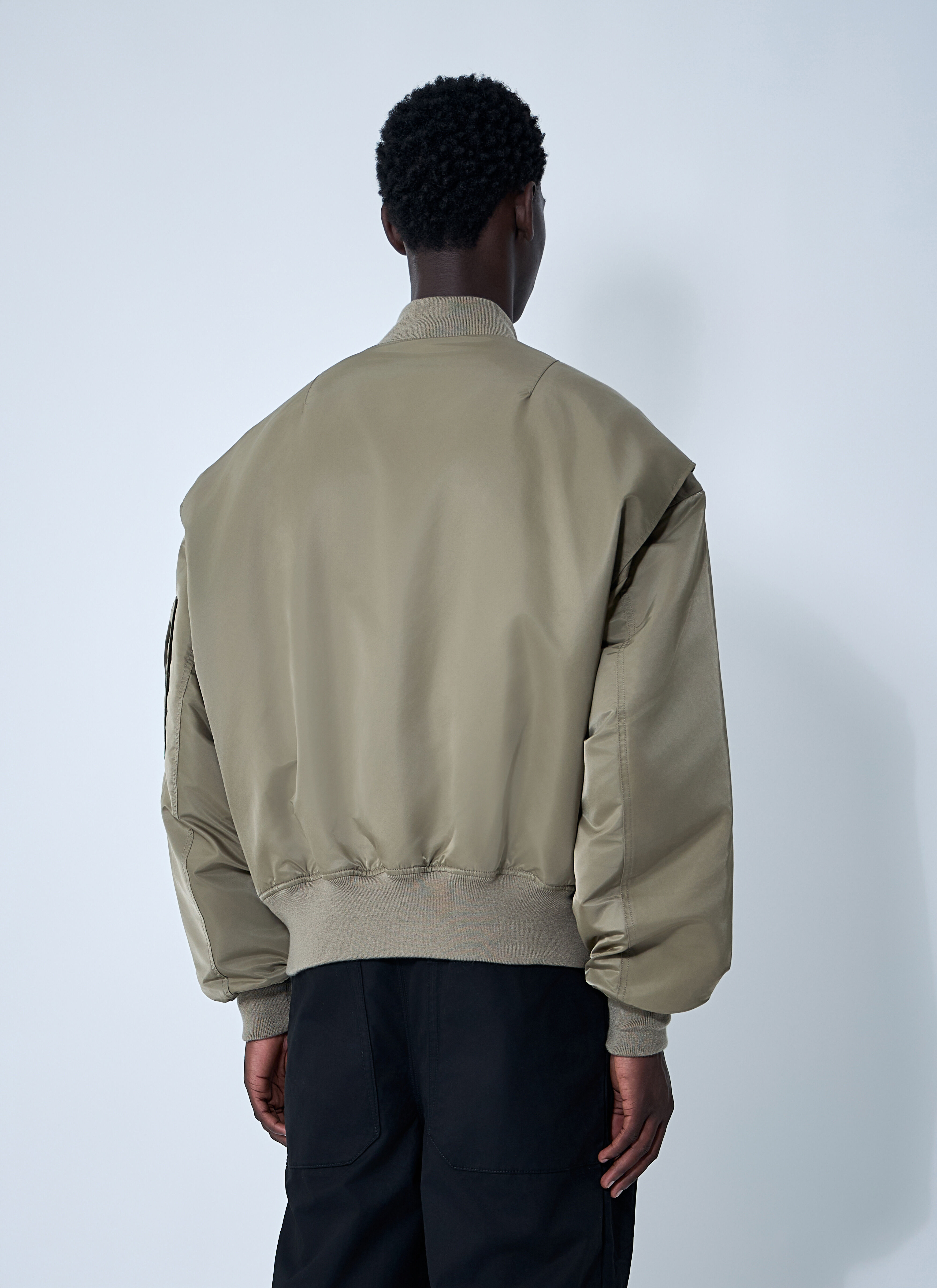 Entire Studios Men's' Broad Bomber Jacket in Brown | LN-CC®