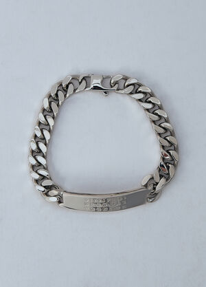 MM6 Maison Margiela 经典链环手环 银色 mmm0359003